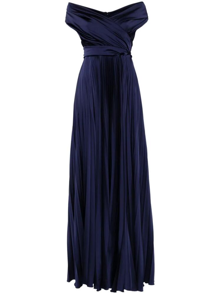 Talbot Runhof Konfuzius3 maxi dress - Blue Cover