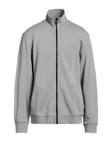 Boss Man Sweatshirt Grey Cotton, Elastane Cover