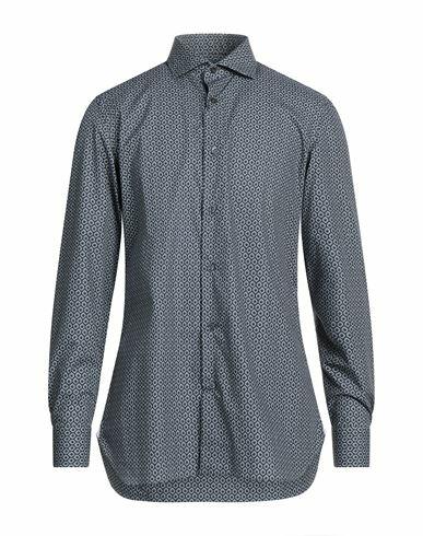 Giampaolo Man Shirt Grey Cotton Cover