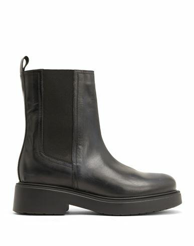 Leonardo Principi Woman Ankle boots Black Calfskin Cover