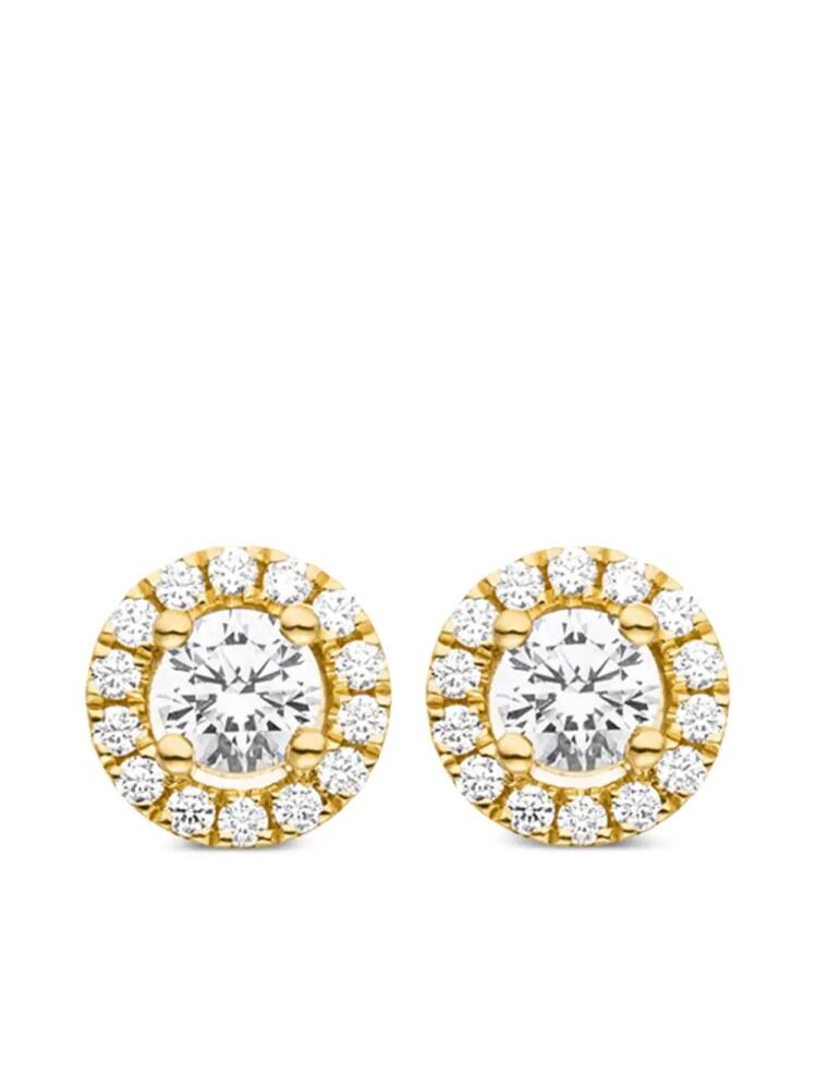 VEYNOU 14kt yellow gold Camilla diamond stud earrings Cover