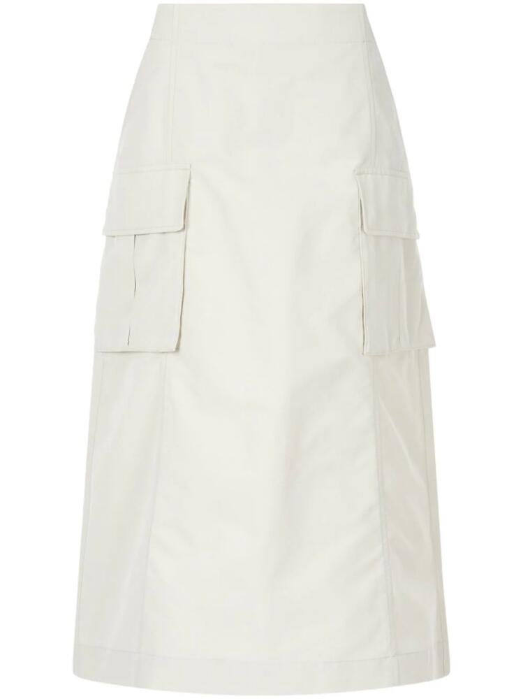 STUDIO TOMBOY A-line cargo skirt - White Cover