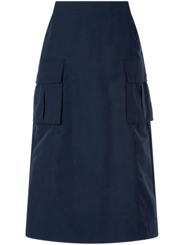 STUDIO TOMBOY A-line cargo skirt - Blue Cover