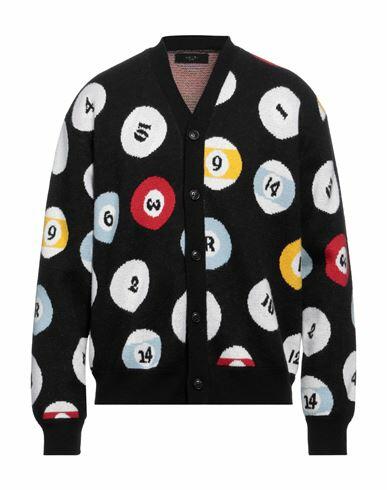 Amiri Man Cardigan Black Cashmere Cover