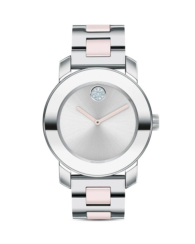 Movado Bold Ceramic & Stainless Steel Bracelet Watch, 36mm Cover