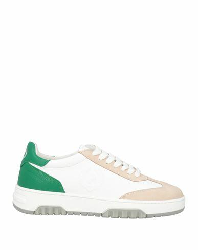 Pollini Man Sneakers Beige Leather Cover