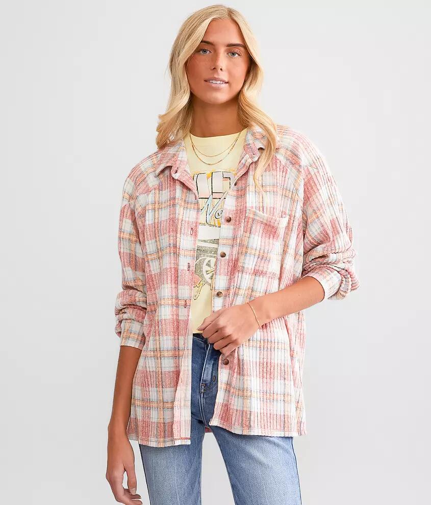 Modish Rebel Plaid Shirt Cover