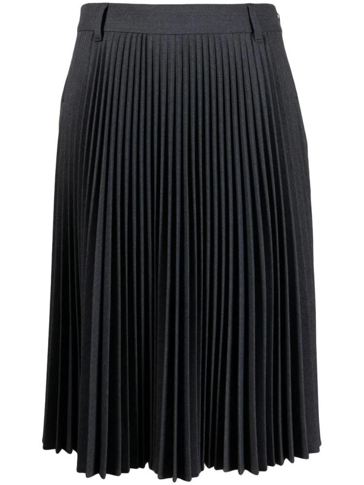 Burberry pleated midi skirt - Grey Cover