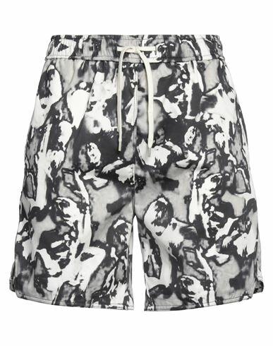 Grifoni Man Shorts & Bermuda Shorts Off white Cotton, Elastane Cover