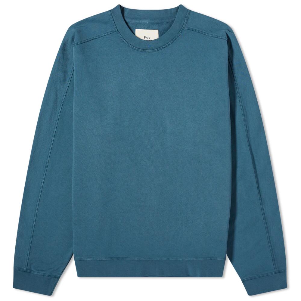 Folk Men's Prism Sweatshirt in Ocean Blue Cover