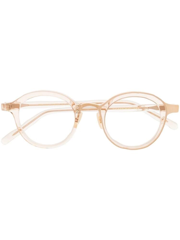 MASAHIROMARUYAMA round-frame glasses - Neutrals Cover