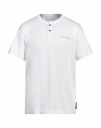 Richmond X Man T-shirt White Cotton Cover