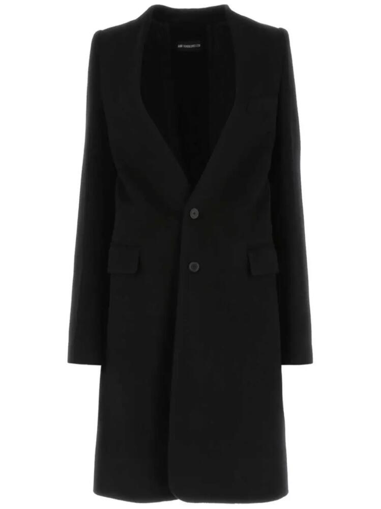 Ann Demeulemeester Celine single-breasted coat - Black Cover