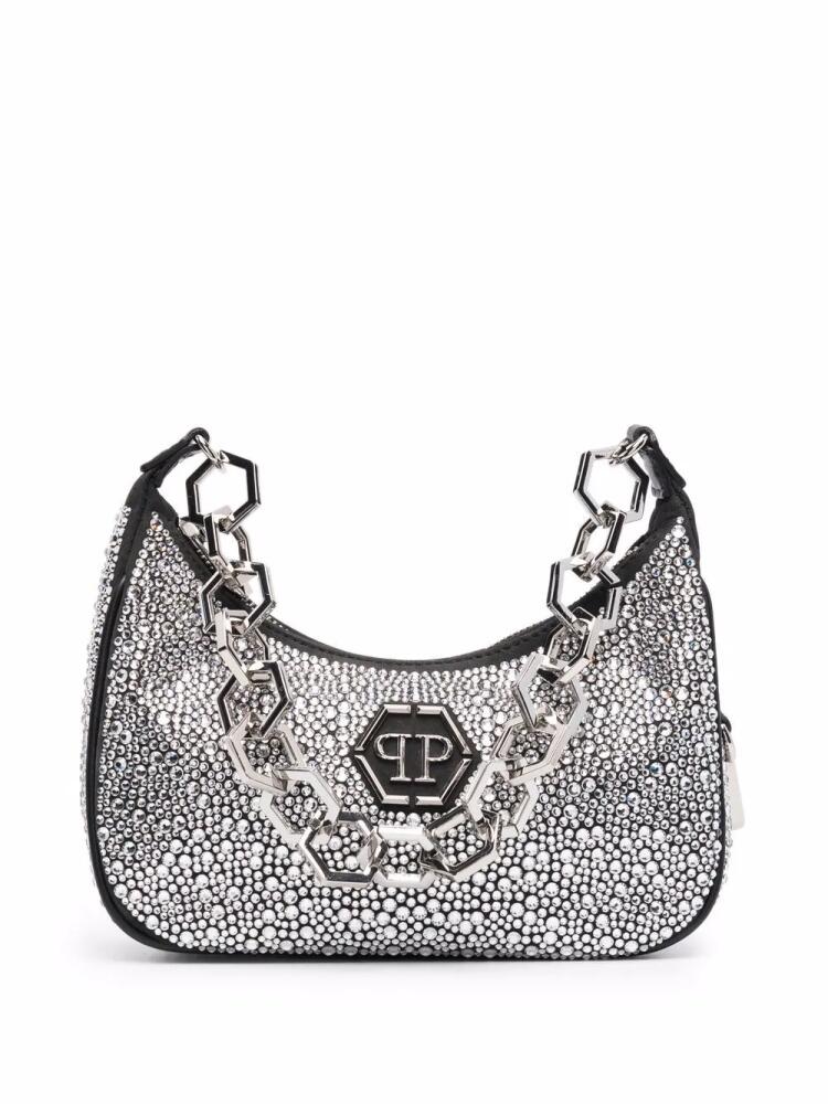 Philipp Plein crystal-embellished shoulder bag - Black Cover