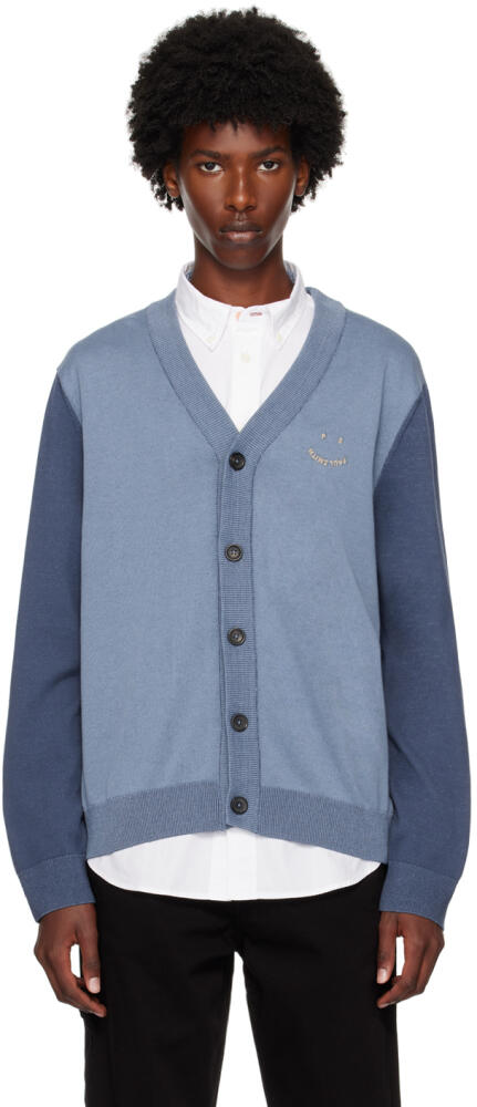 PS by Paul Smith Blue Happy Cardigan Cover