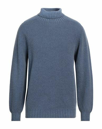 Arovescio Man Turtleneck Light blue Merino Wool, Cashmere Cover