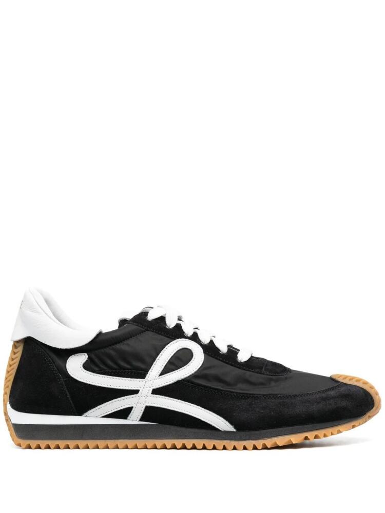 LOEWE Flow Runner lace-up sneakers - Black Cover