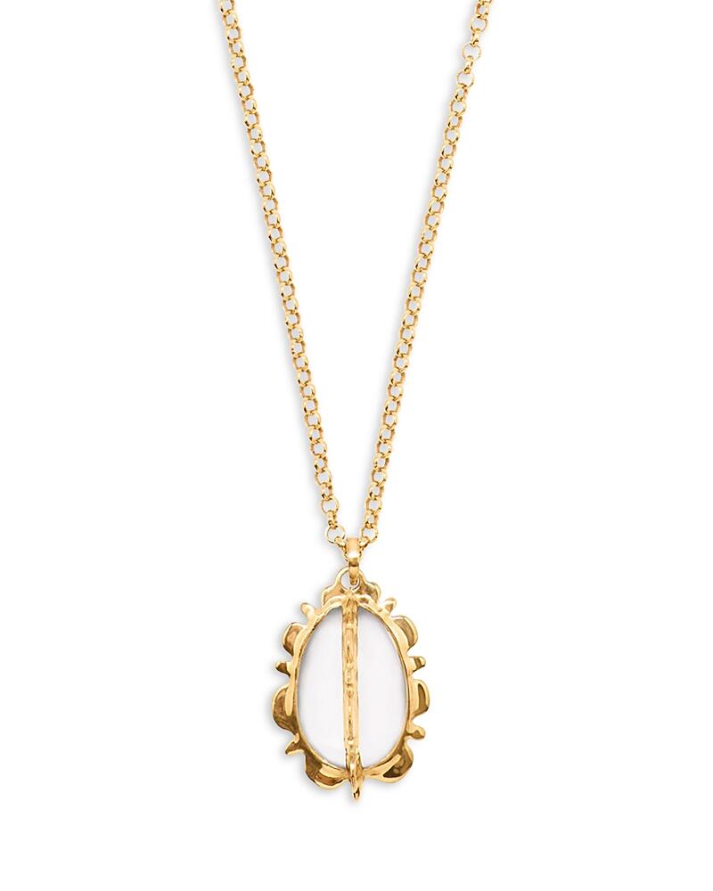 Capucine De Wulf Bliss Quartz Pendant Necklace in 18K Gold Plated, 19 Cover