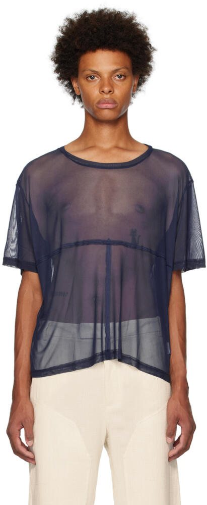 Eckhaus Latta Blue Prom T-Shirt Cover