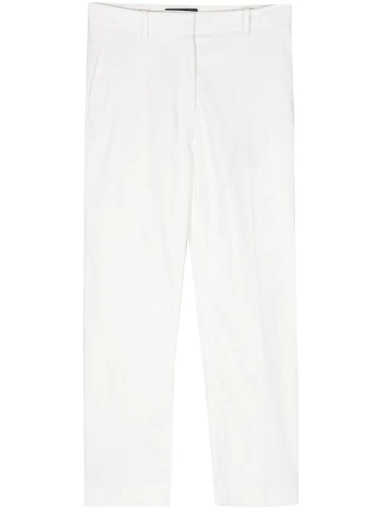 JOSEPH Coleman cropped trousers - White Cover