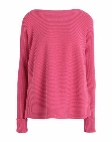 Max & co. Woman Sweater Magenta Cotton, Viscose Cover