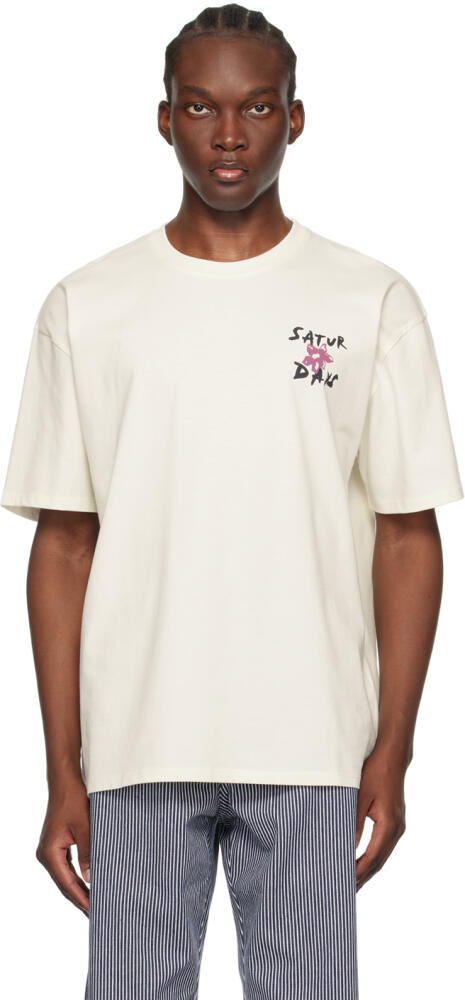 Saturdays NYC Off-White Flower T-Shirt Cover