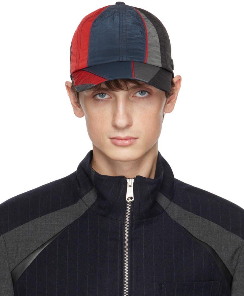 ADER error Multicolor Paneled Cap Cover