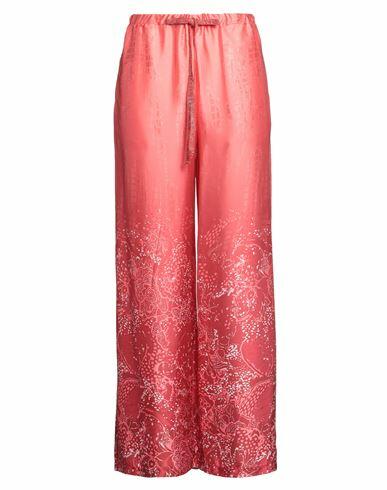 Le Sarte Del Sole Woman Pants Coral Polyester Cover