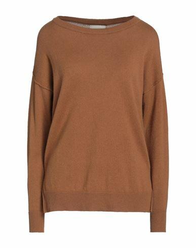 N. o.w. Andrea Rosati Cashmere Woman Sweater Camel Cashmere Cover