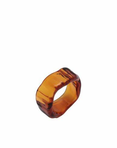 Levens Jewels Isis Ring Woman Ring Tan Borosilicate glass Cover