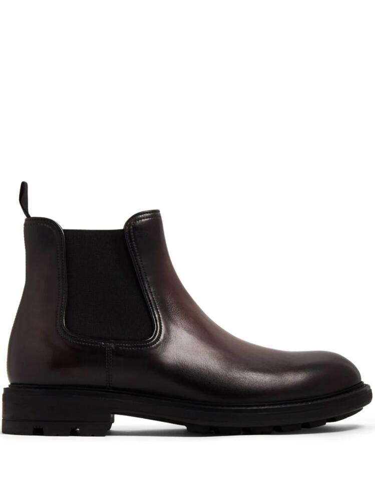 Magnanni Beckham leather ankle boots - Brown Cover