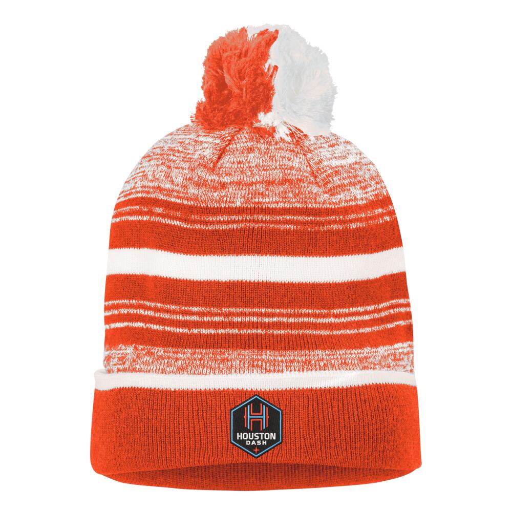 Houston Dash Nike Unisex NWSL Beanie in Orange Cover