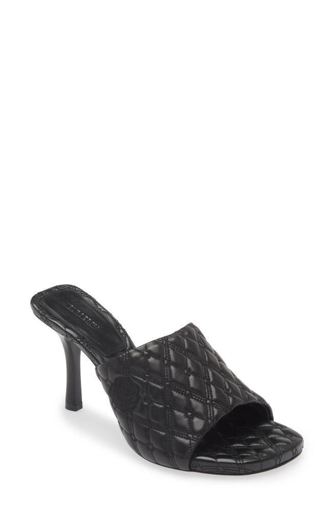 burberry Quilted Slide Sandal in Black Cover