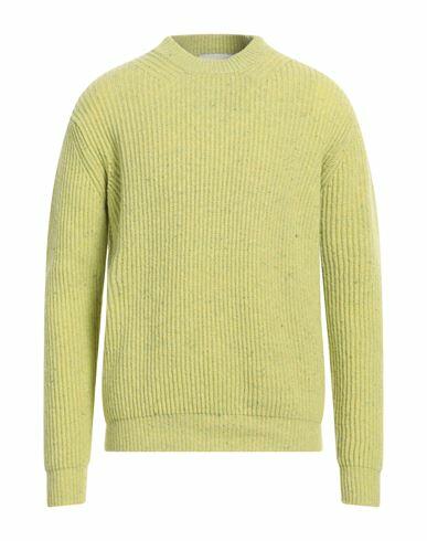 Lucques Man Sweater Acid green Wool, Polyamide Cover