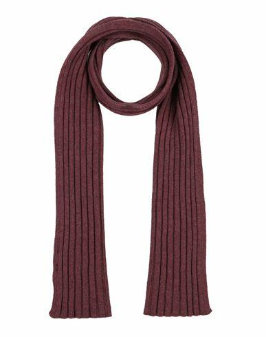 Gran Sasso Man Scarf Burgundy Virgin Wool, Viscose, Cashmere Cover