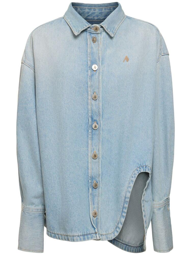 THE ATTICO Shirt Denim Jacket Cover