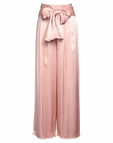 Relish Woman Pants Pink Viscose, Rayon Cover