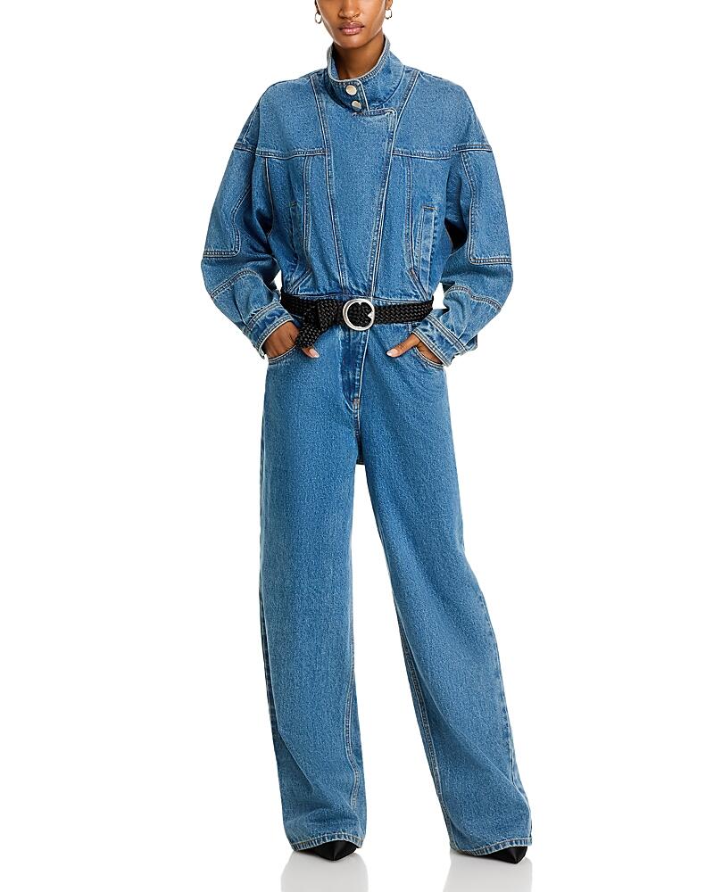 Ronny Kobo Eugene Denim Jumpsuit Cover