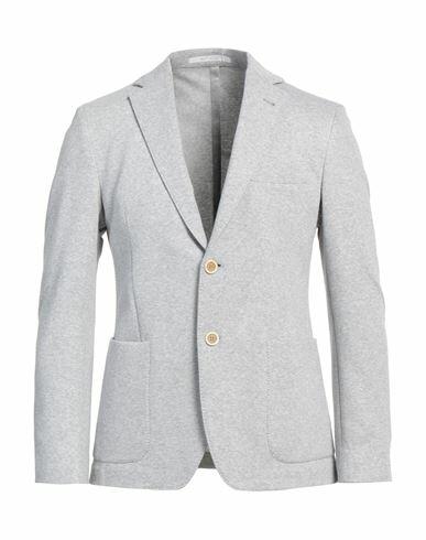 Eleventy Man Blazer Grey Cotton, Linen, Polyamide, Elastane Cover