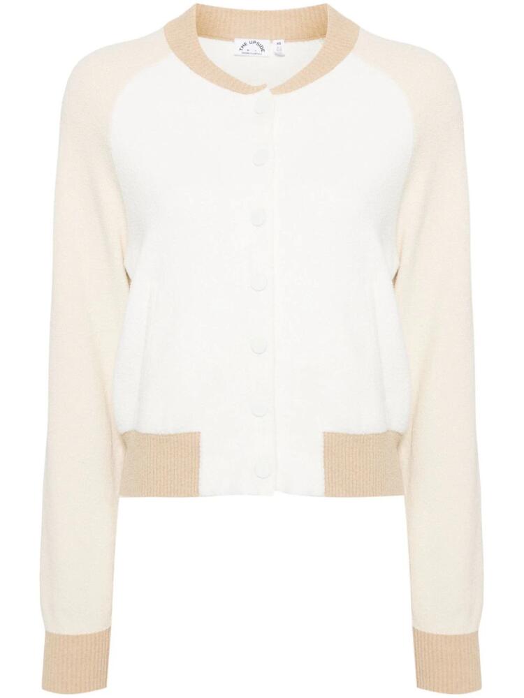 The Upside Rodeo Hallie knit bomber jacket - White Cover