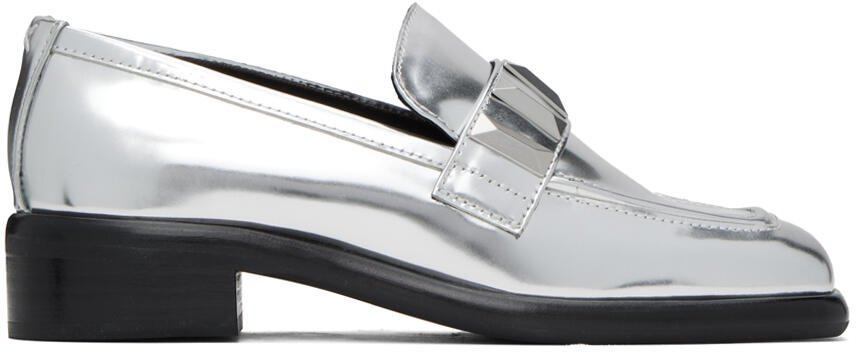 rag & bone Silver Maxwell Loafers Cover