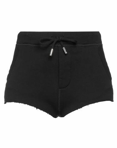 Dsquared2 Woman Shorts & Bermuda Shorts Black Cotton, Elastane Cover