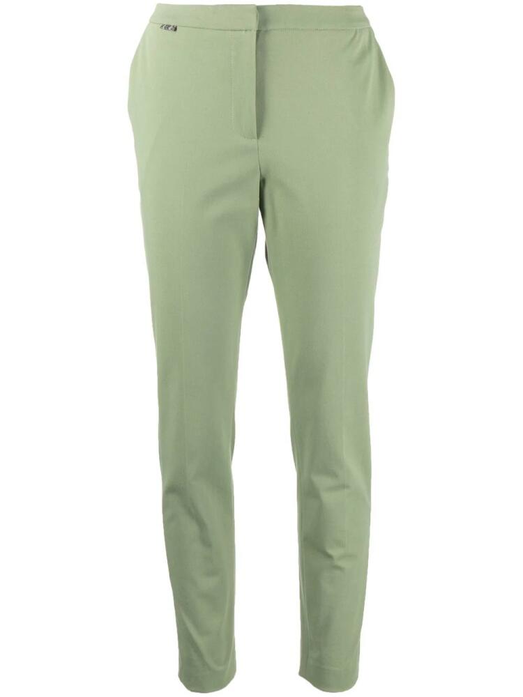 Le Tricot Perugia low-rise tapered trousers - Green Cover