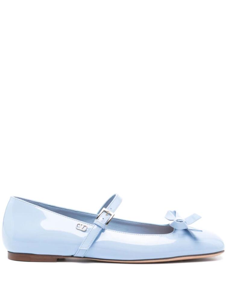 Valentino Garavani Romance Bow ballet flats - Blue Cover