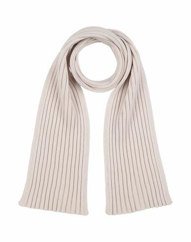 Gran Sasso Man Scarf Ivory Virgin Wool, Viscose, Cashmere Cover