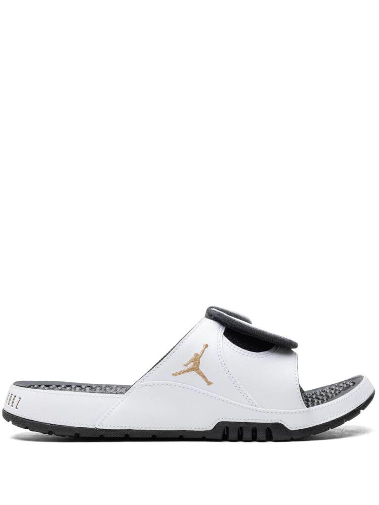 Jordan Jordan Hydro XI "Gratitude" slides - White Cover