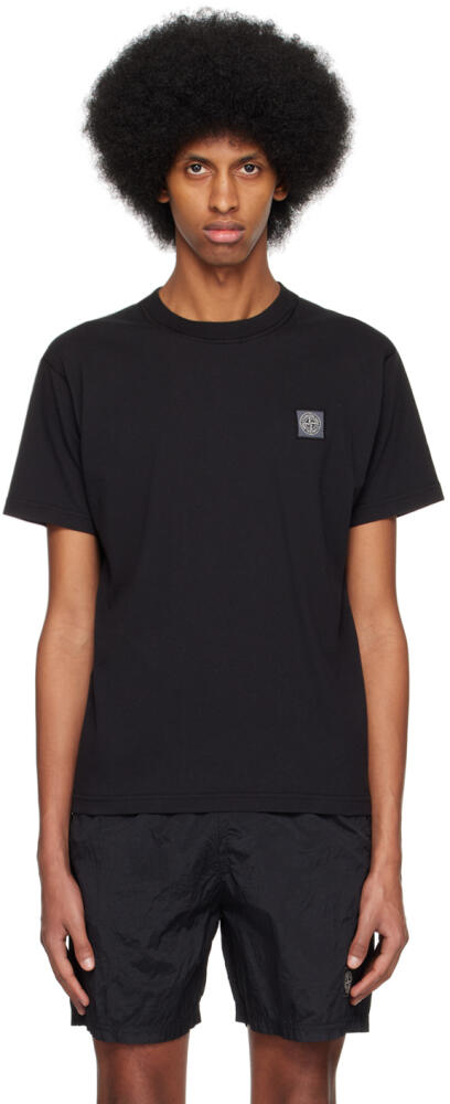 Stone Island Black Patch T-Shirt Cover