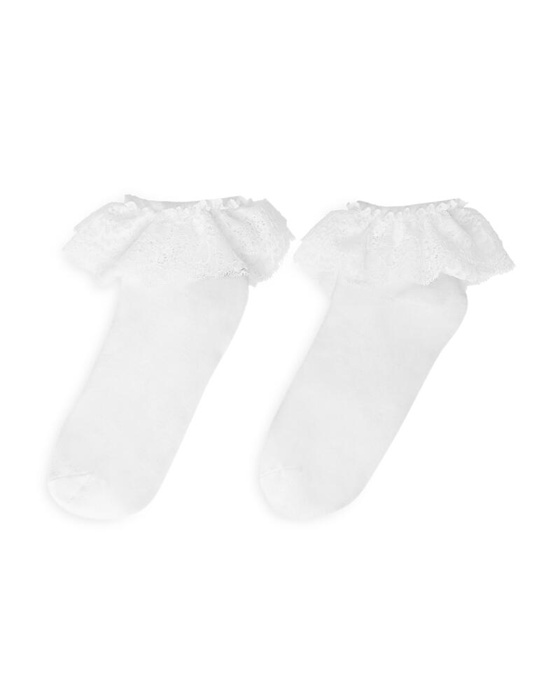 Maje Lace Frill Socks Cover