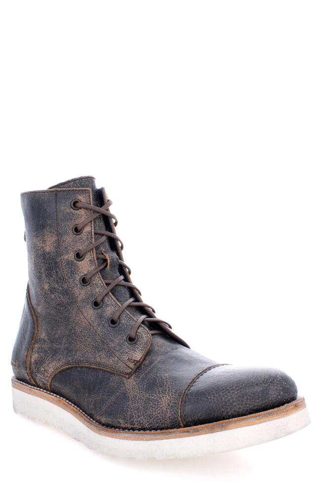 Bed Stu Protege Light Lace-Up Boot in Black Lux Cover