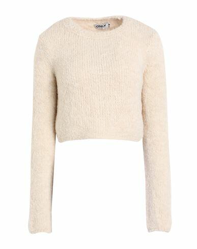 Only Woman Sweater Cream Acrylic, Polyester, Polyamide Cover